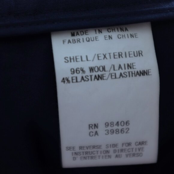 COPY - Theory dark blue wool pants size 8 - Picture 4 of 7